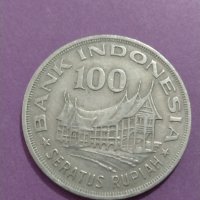 Монета - 100 рупий 1978 година Индонезия - за колекция - 18724, снимка 3 - Нумизматика и бонистика - 31159840
