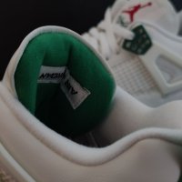 Nike Air Jordan 4 Retro Pine Green Original Нови Оригинални Мъжки Обувки Кецове Маратонки Размер 44 , снимка 8 - Кецове - 40328259