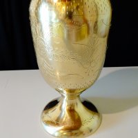 Великолепна британска бронзова ваза 30 см. , снимка 7 - Вази - 29420833