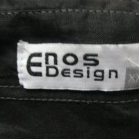 ленена риза ENOS DESIGN мъжка,М-Л, снимка 1 - Ризи - 37646583
