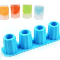 3D 4 бр чаши чаша за шот шотове силиконов молд форма за лед шоколад гипс и др., снимка 3 - Форми - 27598315