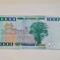 SIERRA LEONE 10000  2010год. UNC , снимка 2 - Нумизматика и бонистика - 30992151