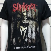 Нова мъжка тениска със ситопечат на музикалната група SLIPKNOT - The Gray Chapter, снимка 8 - Тениски - 30155531