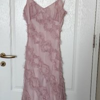 Официална розова рокля, снимка 1 - Рокли - 34157624
