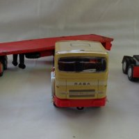 Ретро детски метални камиончета марка RABA   M1/43 мащаб употребявани произведени в Унгария 1977 год, снимка 2 - Колекции - 37470670