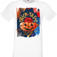 Мъжка тениска Halloween 10,Halloween,Хелоуин,Празник,Забавление,Изненада,Обичаи,, снимка 2 - Тениски - 38135064