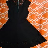 Черна рокля, снимка 2 - Рокли - 40444429