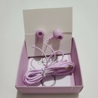 слушалки на dolce gabbana -розови жични с кръгъл жак, снимка 2 - Слушалки, hands-free - 39301021