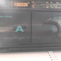 Ретро радиокасетофон -марка-FUGISON, снимка 9 - Радиокасетофони, транзистори - 44632332