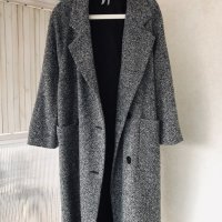 Идеална кройка модерно палто 80% вълна, снимка 1 - Палта, манта - 31876871
