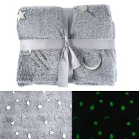 Светещо в тъмното детско одеяло Magic Blanket , 120 х150 см, снимка 2 - Други - 42162306