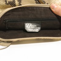 Дамска чанта инстинска змийска кожа REAL LEATHER, снимка 5 - Чанти - 36835255