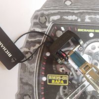 Уникален RICHARD MILLE Rafael Nadal RM35-02 TPT® механичен клас 6А+, снимка 9 - Мъжки - 35423645