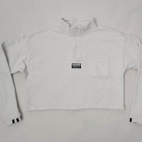 Adidas Originals Cropped Sweatshirt оригинално горнище M Адидас памук, снимка 1 - Спортни екипи - 39928232