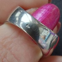 Масивен сребърен пръстен проба 925 и Житен клас , снимка 6 - Пръстени - 44252740