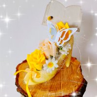Керамична обувка с рози, снимка 3 - Подаръци за жени - 40553252
