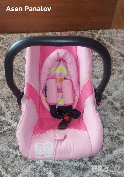 Детско сточе кпшница за кола Bertoni-розово, снимка 1