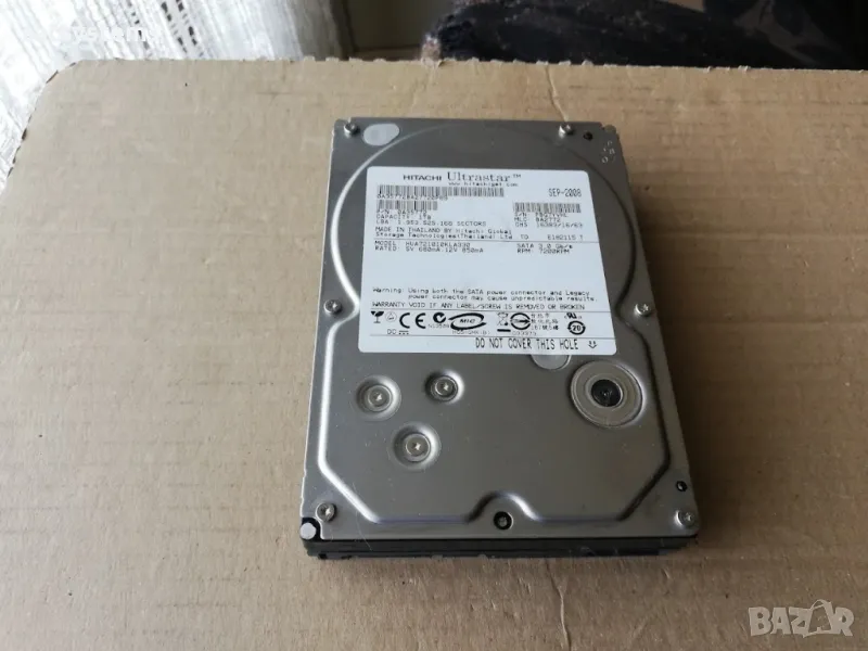 Хард диск Hitachi Ultrastar HUA721010KLA330 1TB SATA 3.0Gb/s, снимка 1