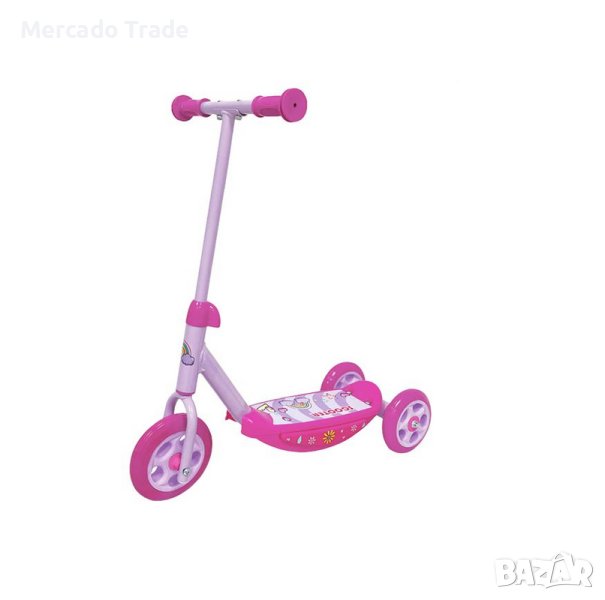 Тротинетка Mercado Trade, За деца, До 25кг., Лилав, снимка 1