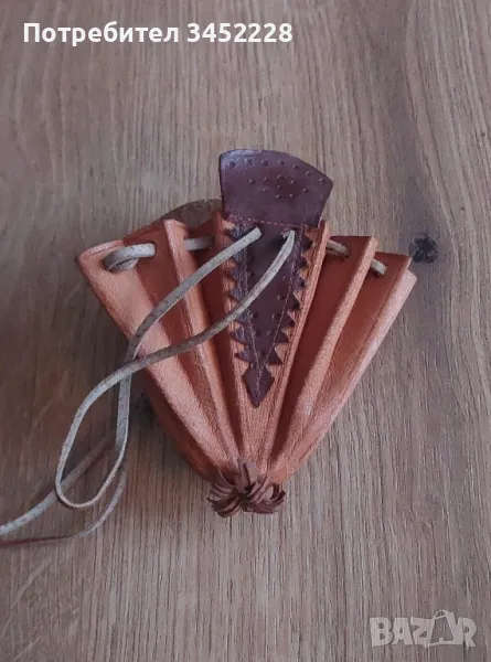 кесия естествена кожа отлична за колекционери , снимка 1