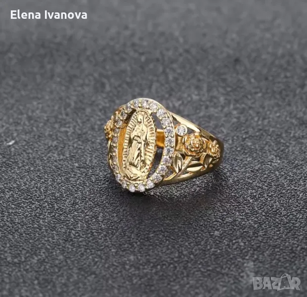 Стилен пръстен от медицинска стомана, снимка 1