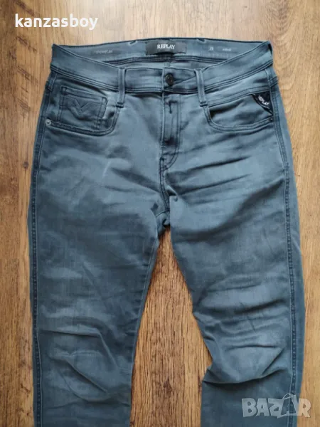 replay anbass jeans - ЕЛАТИЧНИ мъжки дънки КАТО НОВИ 29, снимка 1