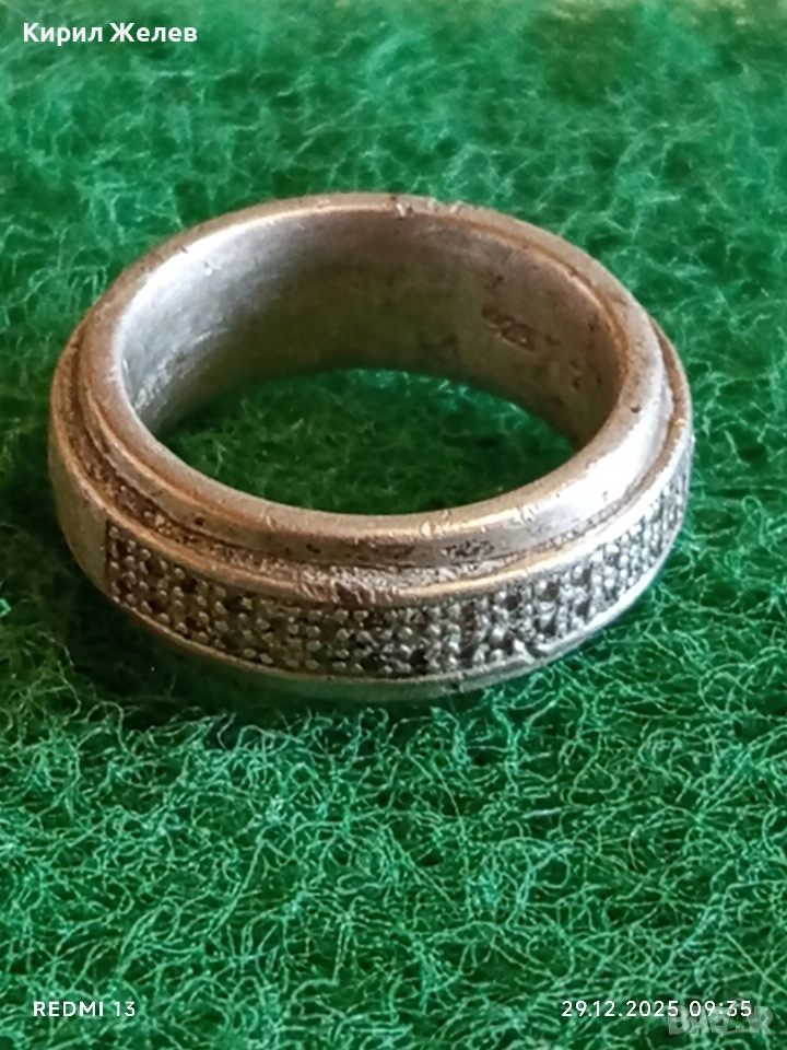 Модерен сребърен пръстен ESPRIT  майсторска ръчна изработка 30341, снимка 1