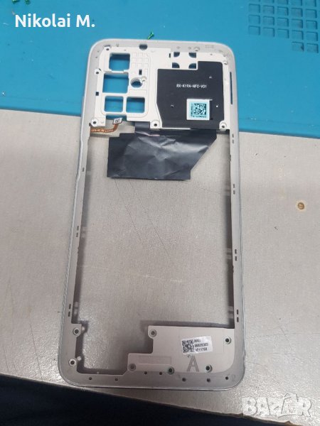 Средна рамка със бутоните (сензор) За Xiaomi Redmi 10, снимка 1