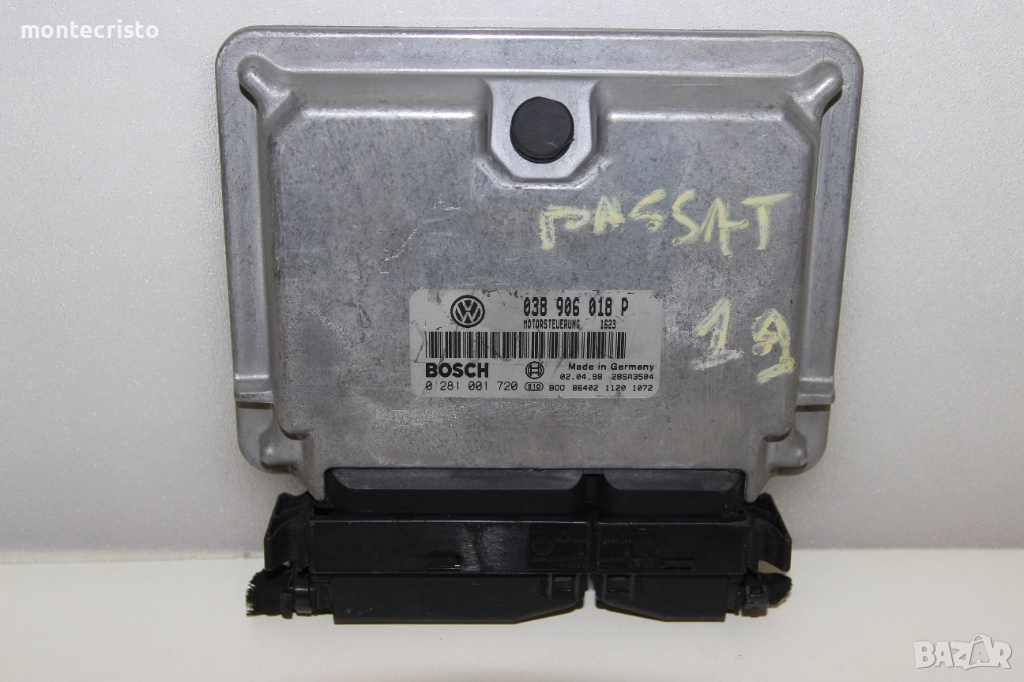 Моторен компютър VW Passat B5 (1997-2000г.) 038 906 018 P / 038906018P / 0281001720 / 0 281 001 720, снимка 1
