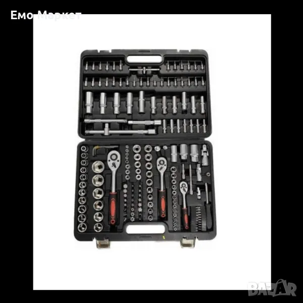 Куфар с инструменти Гедоре 172 части с 3 боря тресчотки, снимка 1