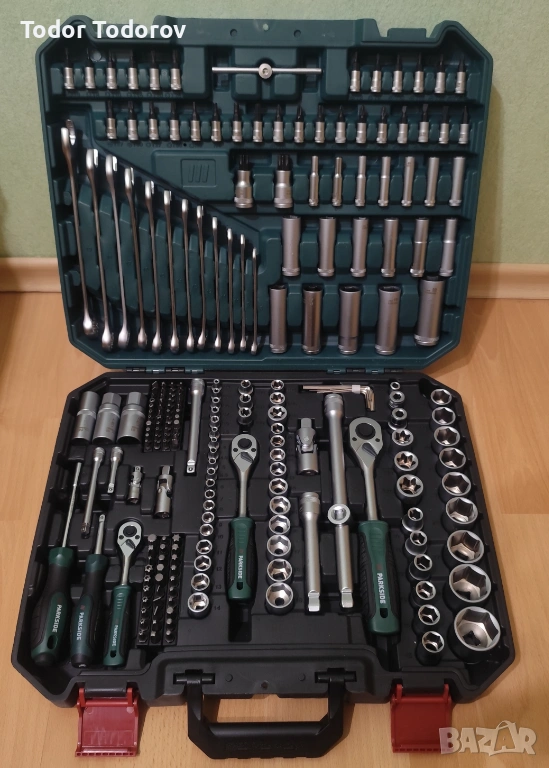 Чисто нов комплект 216 части Parkside гедоре, снимка 1