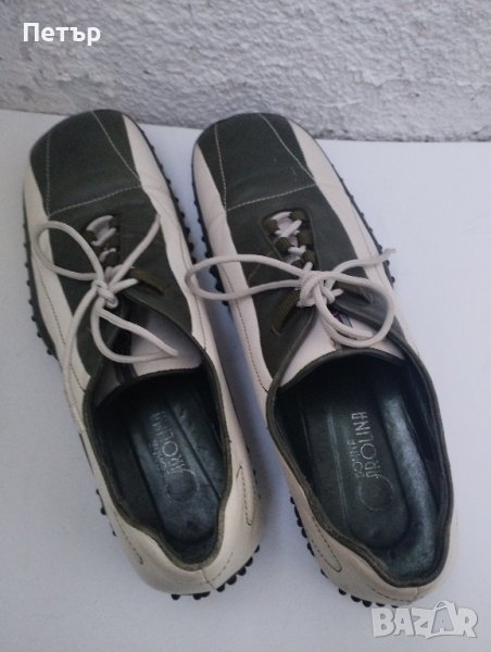 Продавам дамски, кожени обувки., снимка 1