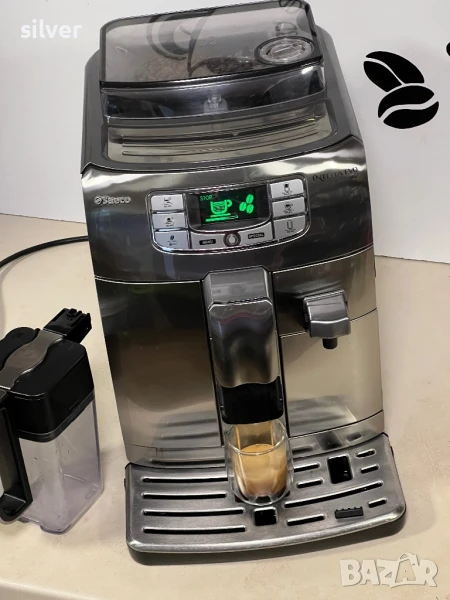Кафемашина кафе автомат Saeco intelia evo Latte + с гаранция, снимка 1