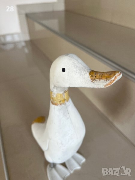 Дървена патица патка стара, снимка 1