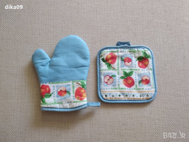 Нов комплект ръкавица и ръкохватка за кухня, снимка 1