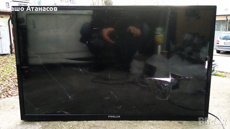 FINLUX 32FLYR287B-FHD със счупена матрица ,17MB82S ,17IPS62 ,6870C-0438A ,VES315UNDL-2D-N11 ,17LD166, снимка 1