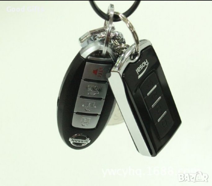 Мини електронна везна джобна под формата на ключ за кола, снимка 1