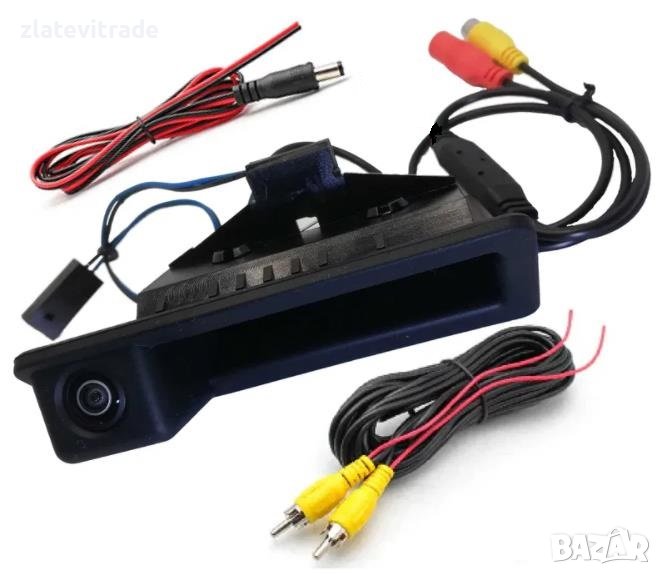 КАМЕРА ЗА ЗАДНО ВИЖДАНЕ ЗА BMW E82,E88,E90,E91,E92,E93E39,E60,E61,E84,E53,E70,E71, снимка 1