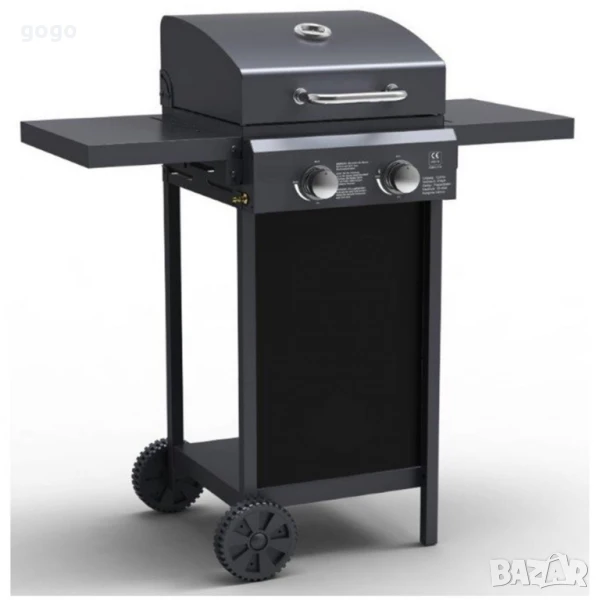 Газово барбекю Muhler с 2 горелки, 2x2.8kW, снимка 1