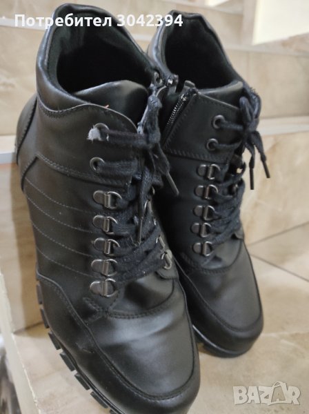 Мъжки боти тип кубинки, снимка 1