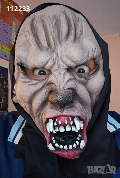 Хелоуин маска върколак-латекс, снимка 1