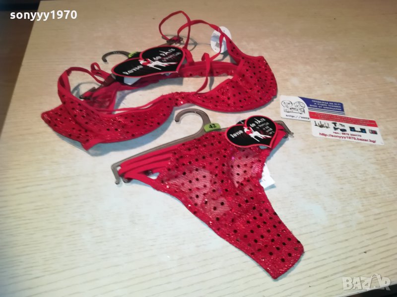 intimea jersey 100b/42 секси комплект 1812201842, снимка 1