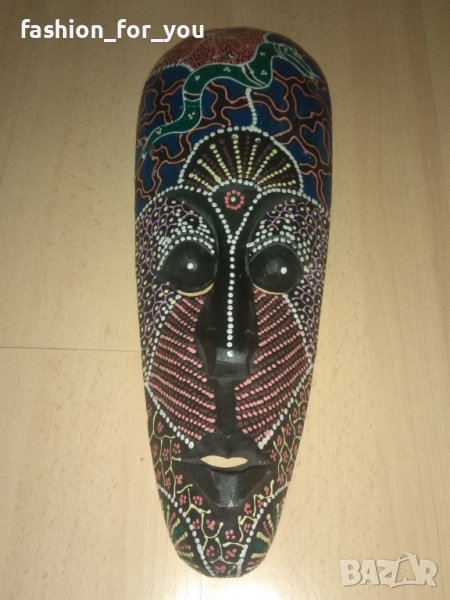 Африканска маска 50см, снимка 1