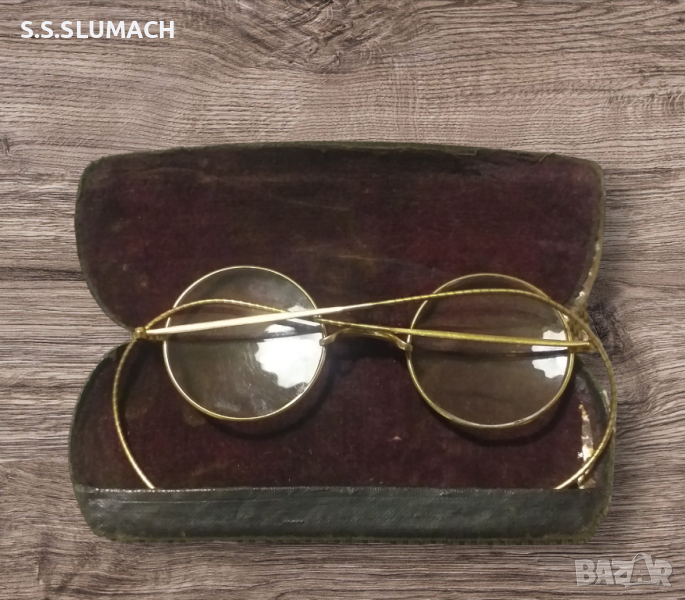  Викториянски златни очила, снимка 1