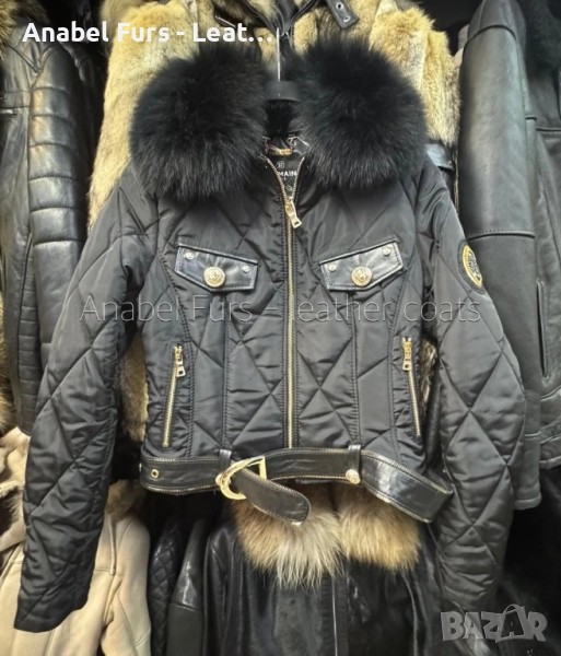 Вталено яке с естествен косъм, снимка 1