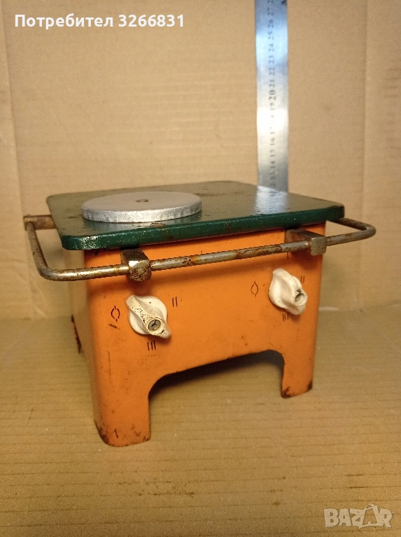 детска винтидж играчка готварска печка , снимка 1