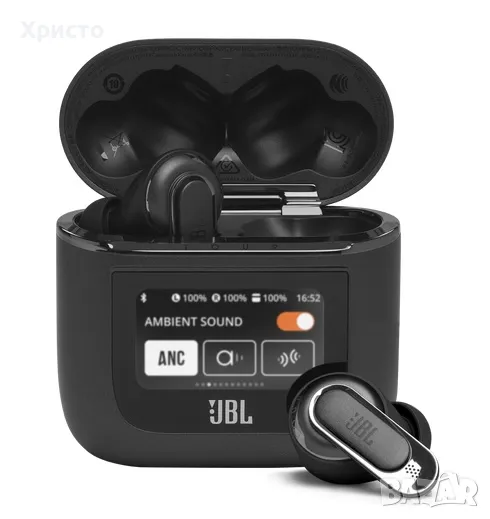 НОВО!!! Слушалки in-ear JBL Tour Pro 2, True wireless, Smart Case, True Adaptive Noise Cancelling, снимка 1
