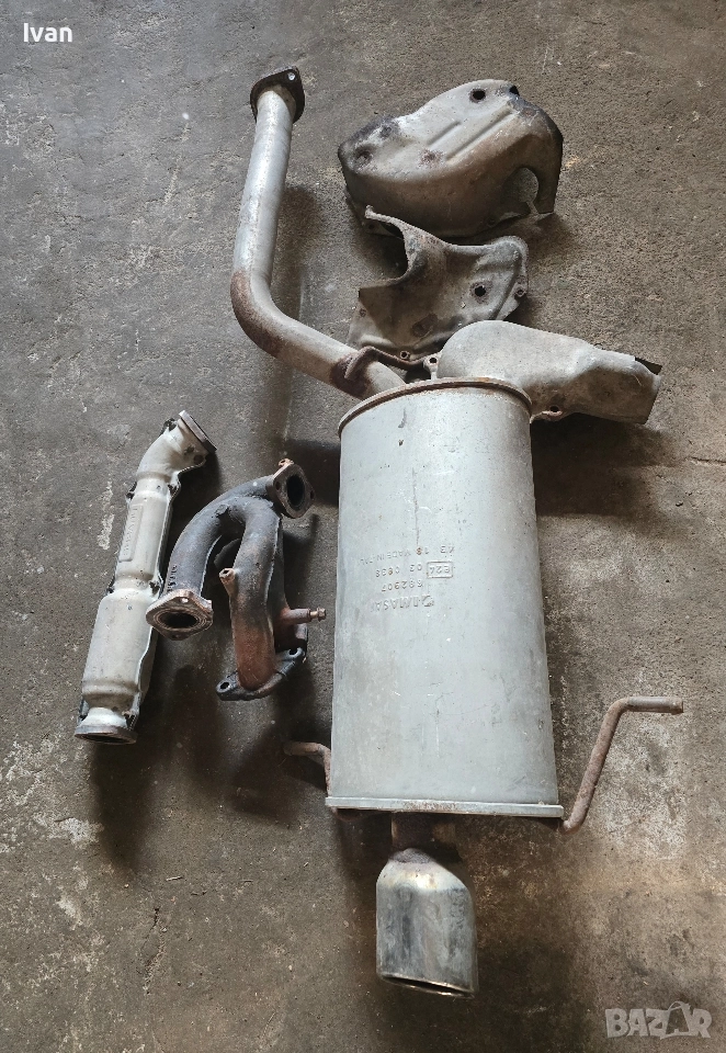 Изпускателна система за Subaru Forester Гърне, снимка 1
