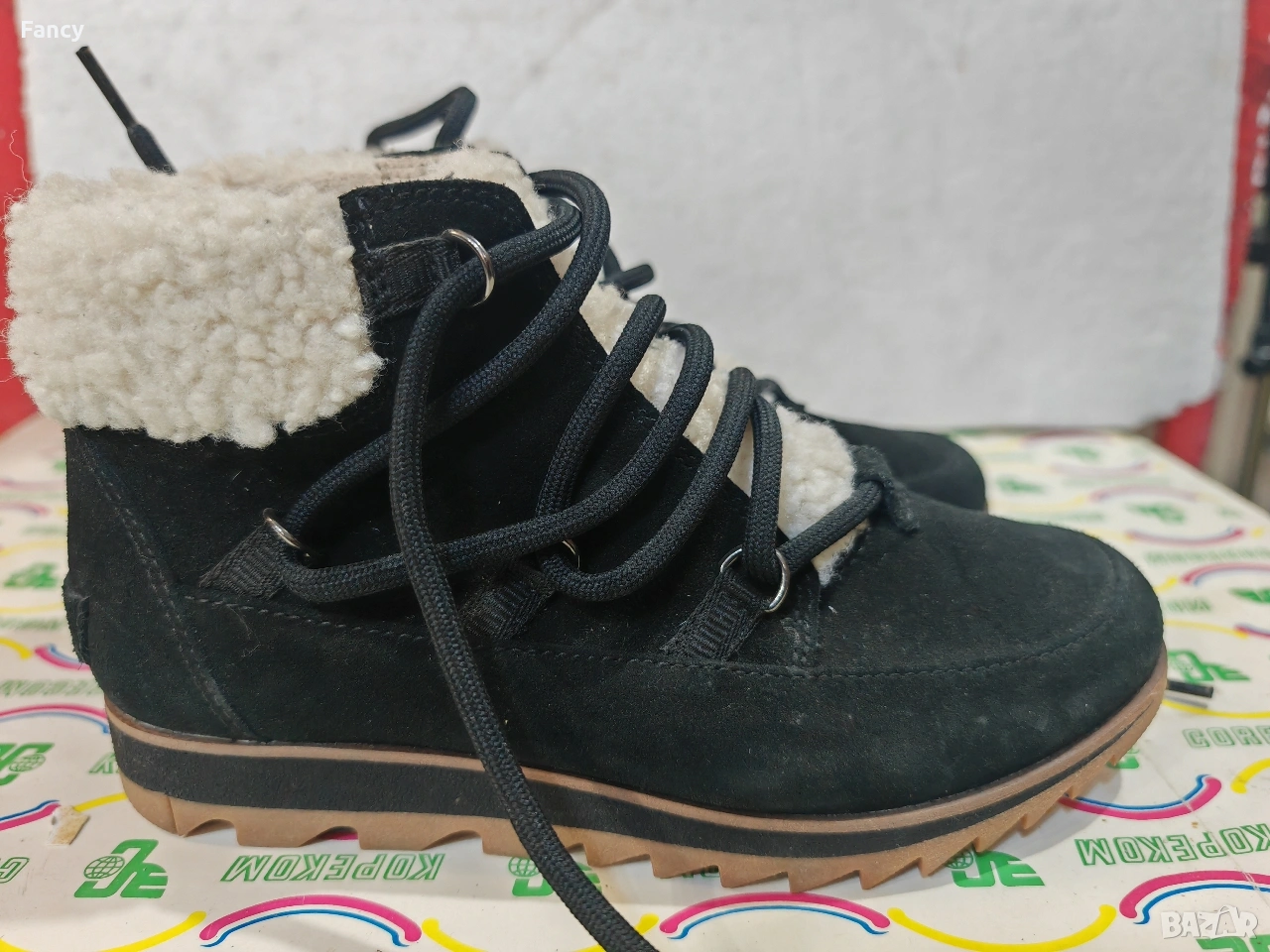 Топли дамски боти Sorel 37,5 номер, снимка 1