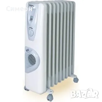 Маслен радиатор Tesy с вентилатор 2512, снимка 1